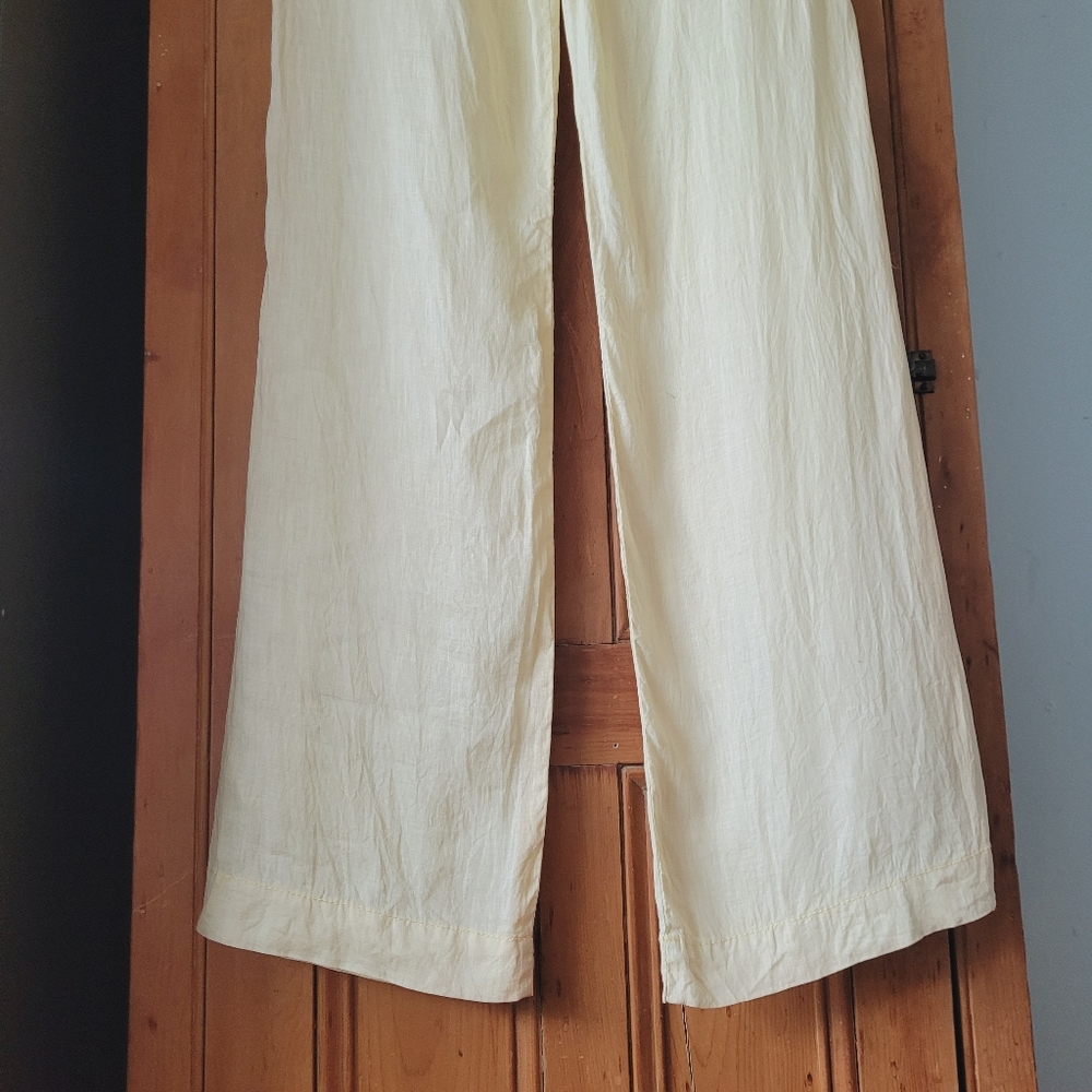 Y2K Killah Deadstock Low Rise Cotton Pants Yellow 28 - Picture 7 of 15